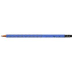Faber-Castell Μολύβι Grip Με Γόμα Aquamarine Blue 100-074-501 4005400152843