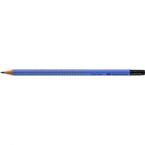 Faber-Castell Μολύβι Grip Με Γόμα Aquamarine Blue 100-074-501 4005400152843