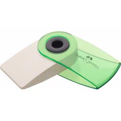 Faber-Castell Γόμα Mini Sleeve Ημιδιάφανη 182412 9555684642226
