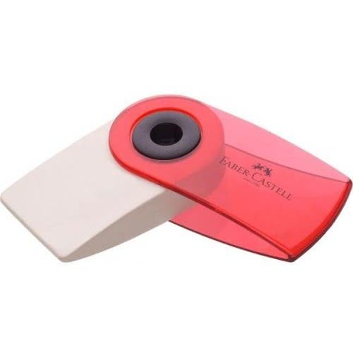 Faber-Castell Γόμα Mini Sleeve Ημιδιάφανη 182412 9555684642226