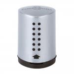 Faber-Castell Sharpener Mini Grip Silver 183700 4005401837008