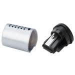 Faber-Castell Ξύστρα Mini Grip Silver 183700 4005401837008