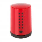 Faber-Castell Ξύστρα Mini Grip Κόκκινη-Μπλε 183710 4005401837107