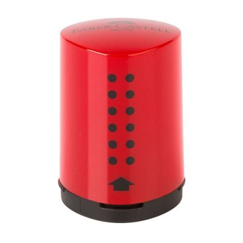 Faber-Castell Ξύστρα Mini Grip Red-Blue 183710 4005401837107