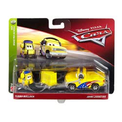 Mattel Disney/Pixar Cars 3 Turbo Bullock And John Lassetire Pack Of 2 DXV99 / FLH66 887961558524