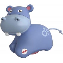Mattel Γυριστρούλια Ζωάκια - Κουδουνίστρα Ιπποπόταμος FRR65 / FRR62 887961633597