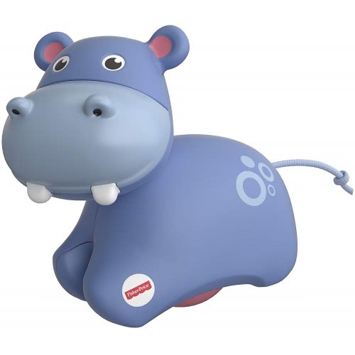 Mattel Γυριστρούλια Ζωάκια - Κουδουνίστρα Ιπποπόταμος FRR65 / FRR62 887961633597