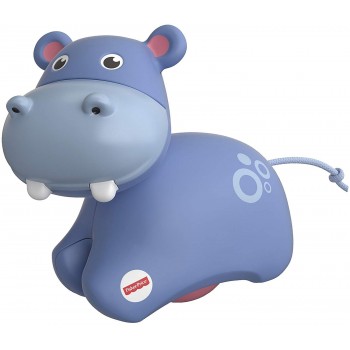Mattel Γυριστρούλια Ζωάκια - Κουδουνίστρα Ιπποπόταμος FRR65 / FRR62 887961633597