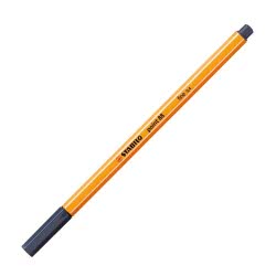 STABILO Fineliner Point Μαρκαδόρος Ακίδας 0,4Mm 88/98 Payne's Grey Γκρι 88/98 4006381493390
