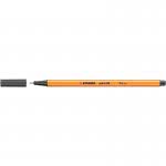 STABILO Fineliner Point Μαρκαδόρος Ακίδας 0,4Mm 88/97 Deep Cold Grey Γκρι Ψυχρό 88/97 4006381493369