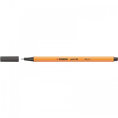 STABILO Fineliner Point Μαρκαδόρος Ακίδας 0,4Mm 88/97 Deep Cold Grey 88/97 4006381493369