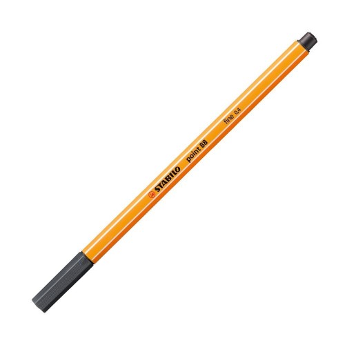 STABILO Fineliner Point Μαρκαδόρος Ακίδας 0,4Mm 88/97 Deep Cold Grey Γκρι Ψυχρό 88/97 4006381493369