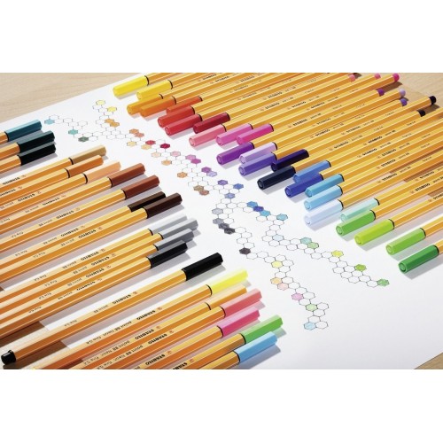 STABILO Fineliner Point Μαρκαδόρος Ακίδας 0,4Mm 88/65 Umber 88/65 4006381493246