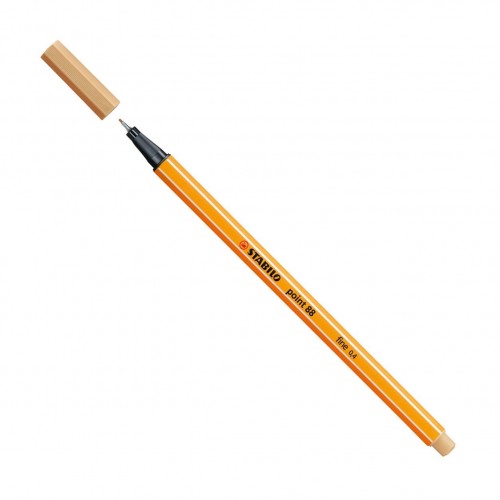 STABILO Fineliner Point Μαρκαδόρος Ακίδας 0,4Mm 88/88 Ώχρα Ανοικτή Light Ochre 88/88 4006381493307