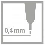 STABILO Fineliner Point Μαρκαδόρος Ακίδας 0,4Mm 88/88 Light Ochre 88/88 4006381493307