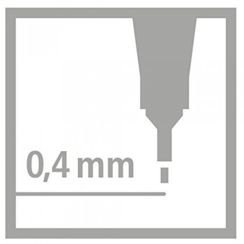 STABILO Fineliner Point Μαρκαδόρος Ακίδας 0,4Mm 88/88 Light Ochre 88/88 4006381493307