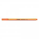 STABILO Fineliner Point Μαρκαδόρος Ακίδας 0,4Mm 88/54 Neon Πορτοκαλί 88/54 4006381438575