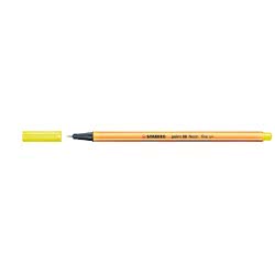STABILO Fineliner Point Μαρκαδόρος Ακίδας 0,4Mm 88/24 Neon Κίτρινο 88/24 4006381438544