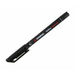 STABILO Hopen Universal Permanent Marker S 0.4Mm Black 841/46 4006381119023
