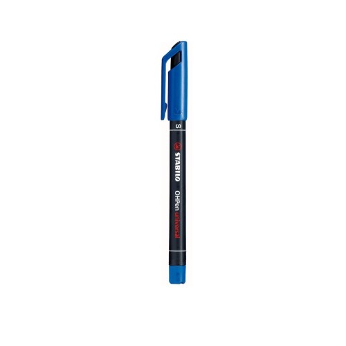 STABILO Hopen Universal Permanent Marker S 0.4Mm Blue 841/41 4006381119009