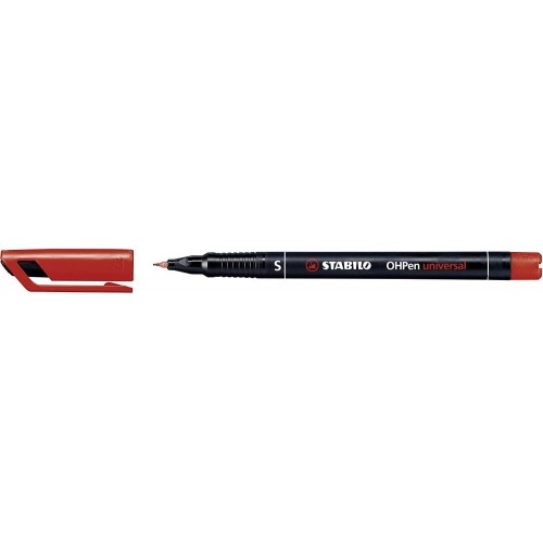 STABILO Hopen Universal Ανεξίτηλος Μαρκαδόρος S 0.4Mm Κόκκινο 841/40 4006381118996