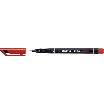 STABILO Hopen Universal Permanent Marker S 0.4Mm Red 841/40 4006381118996