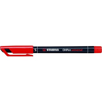 STABILO Hopen Universal Permanent Marker S 0.4Mm Red 841/40 4006381118996