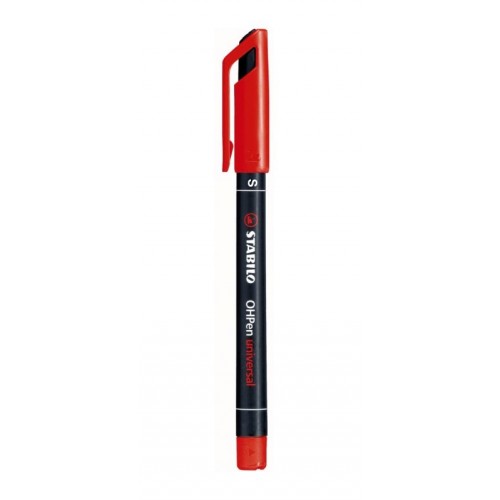 STABILO Hopen Universal Permanent Marker S 0.4Mm Red 841/40 4006381118996
