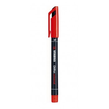 STABILO Hopen Universal Permanent Marker S 0.4Mm Red 841/40 4006381118996