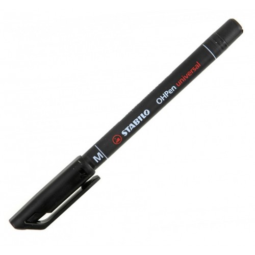STABILO Hopen Universal Permanent Marker Μ 1Mm Black 843/46 4006381115575