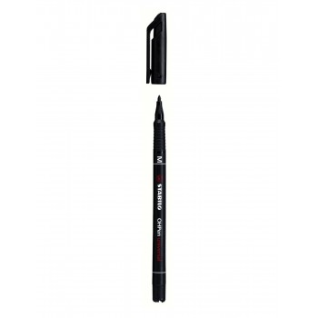 STABILO Hopen Universal Ανεξίτηλος Μαρκαδόρος Μ 1Mm Μαύρος 843/46 4006381115575