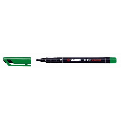STABILO Hopen Universal Permanent Marker M 1Mm Green 843/36 4006381115414