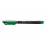 STABILO Hopen Universal Permanent Marker M 1Mm Green 843/36 4006381115414