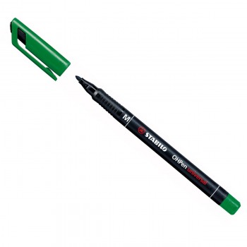 STABILO Hopen Universal Permanent Marker M 1Mm Green 843/36 4006381115414