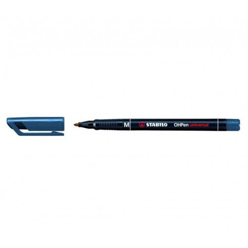 STABILO Hopen Universal Permanent Marker M 1Mm Blue 843/41 4006381115438
