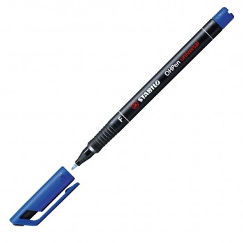 STABILO Hopen Universal Permanent Marker Fine 0.7Mm Blue 842/41 4006381119061
