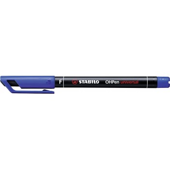 STABILO Hopen Universal Permanent Marker Fine 0.7Mm Blue 842/41 4006381119061