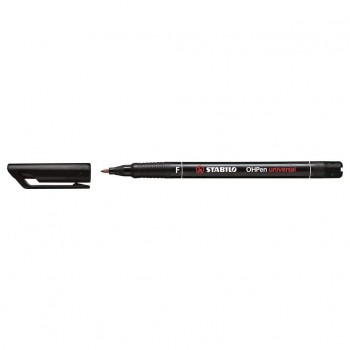 STABILO Hopen Universal Ανεξίτηλος Μαρκαδόρος Fine 0.7Mm Μαύρος 842/46 4006381119085