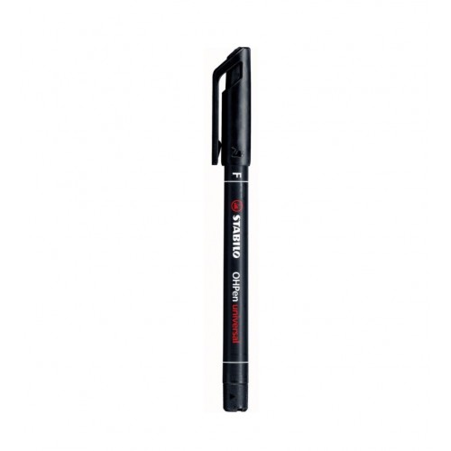 STABILO Hopen Universal Permanent Marker Fine 0.7Mm Black 842/46 4006381119085