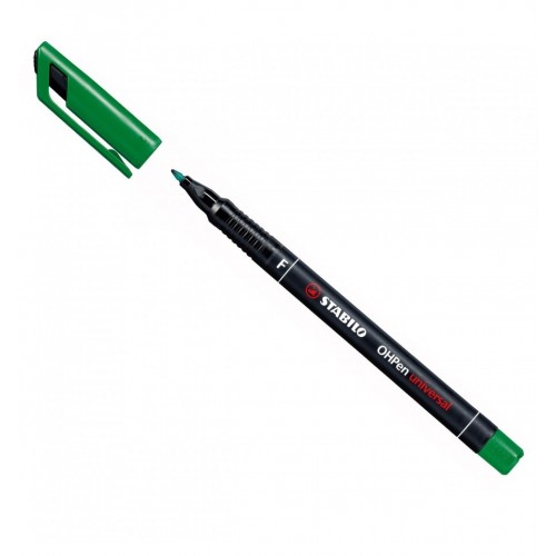 STABILO Hopen Universal Permanent Marker Fine 0.7Mm Green 842/36 4006381119047