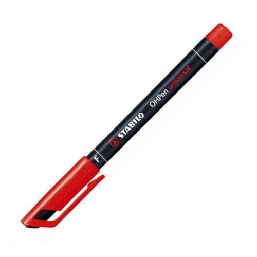 STABILO Hopen Universal Ανεξίτηλος Μαρκαδόρος Fine 0.7Mm Κόκκινο 842/40 4006381119054