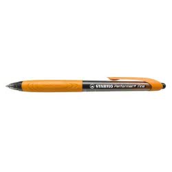 STABILO Pen Performer + Fine Black Writing - Orange And Black 328/1-46-2 9556091158300