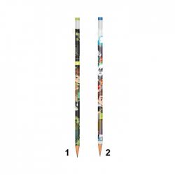 Diakakis imports Ben 10 Pencil With Eraser - 2 Colours 500223 5205698259142