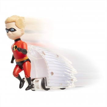JAKKS PACIFIC The Incredibles 2 Φιγούρα Super Speed Nτας Με Εκτοξευτή, 15Εκ. 74865 039897748658