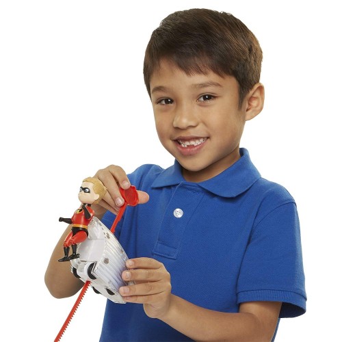 JAKKS PACIFIC The Incredibles 2 Φιγούρα Super Speed Nτας Με Εκτοξευτή, 15Εκ. 74865 039897748658