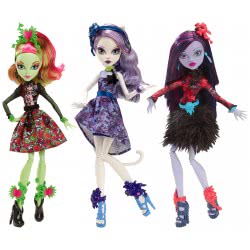 Mattel Monster High Ημέρα Των Λουλουδιών (3 Σχέδια) CDC05 887961037302
