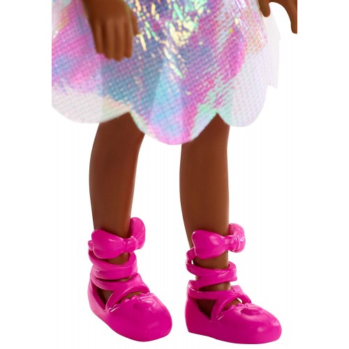Mattel Barbie Dreamtopia Παραμυθένια Εμφάνιση Σετ Δώρου - Τσέλσι (Μελαχρινή) FJC99 / FJD01 887961533545