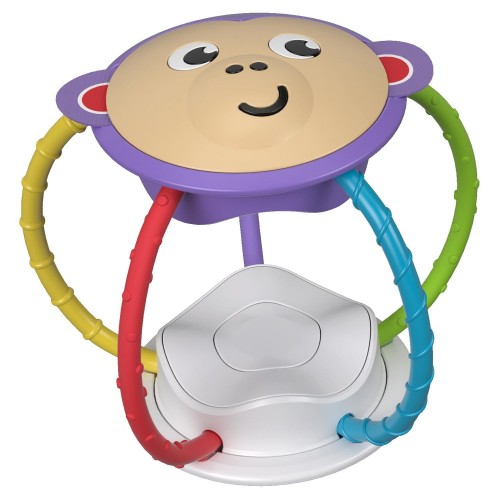 Mattel Twist And Turn Στριφογυριστρούλια Κουδουνίστρα Μαϊμουδάκι FVF42 / FVF43 887961656923