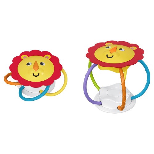 Mattel Twist And Turn Στριφογυριστρούλια Κουδουνίστρα Λιονταράκι FVF42 / FVF44 887961656893