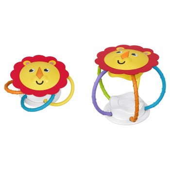 Mattel Twist And Turn Στριφογυριστρούλια Κουδουνίστρα Λιονταράκι FVF42 / FVF44 887961656893